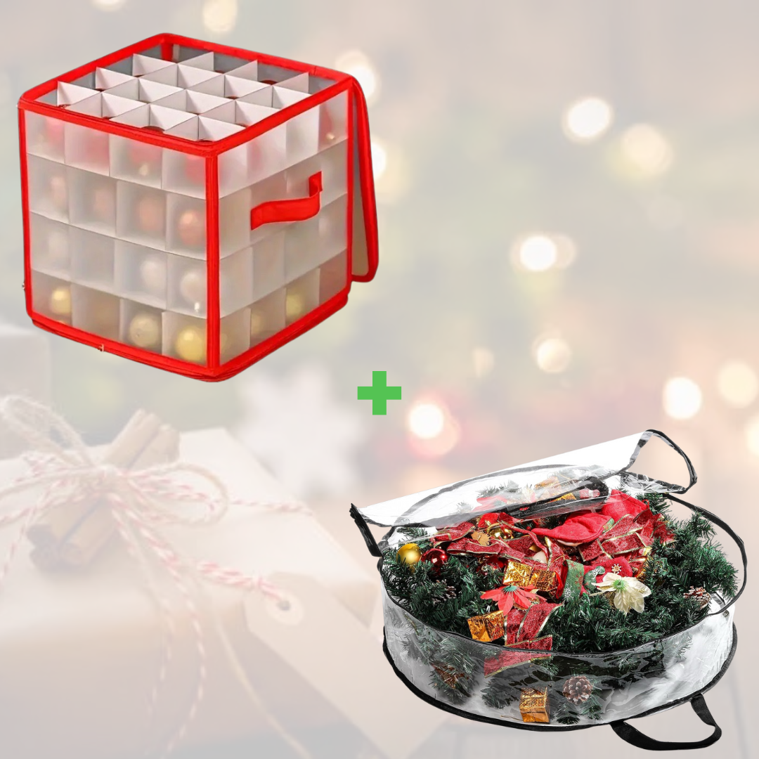 Cutie de depozitare pentru ornamente FESTIBOX + geantă de depozitare FESTIBAG GRATIS