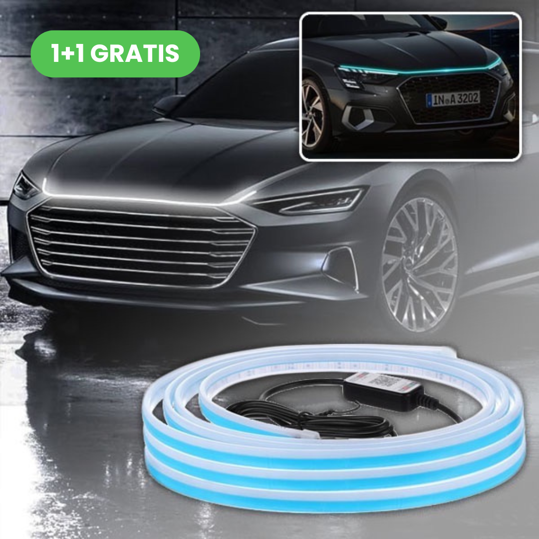 Bandă LED pentru capotă cu secvență de pornire STARTSHINE 1+1 GRATIS