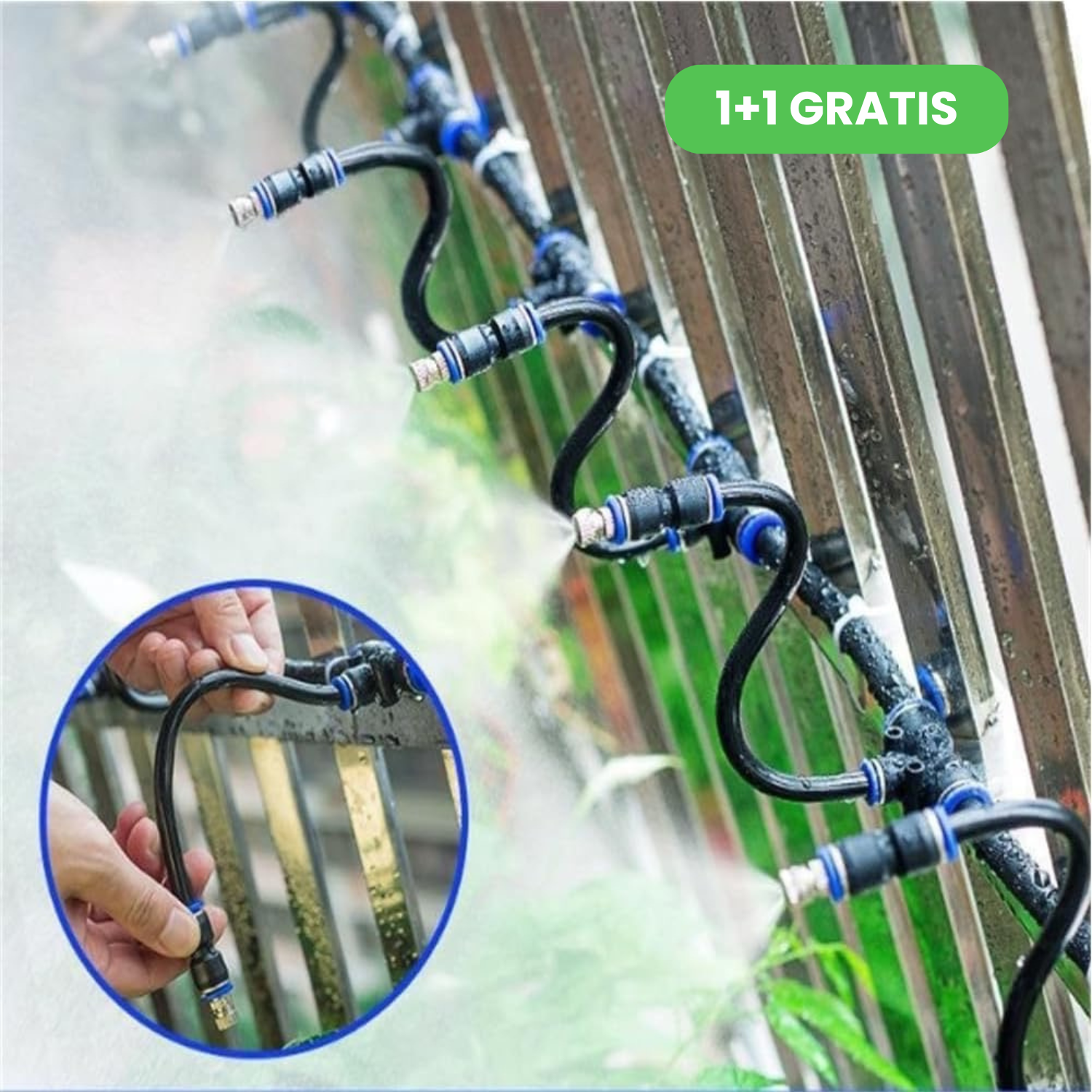 Sistem de irigații AQUAFLOW 1+1 GRATIS