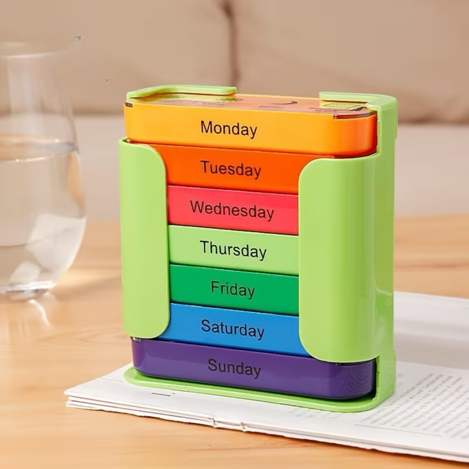 Organizator portabil pentru tablete cu 28 de compartimente TABLETOO